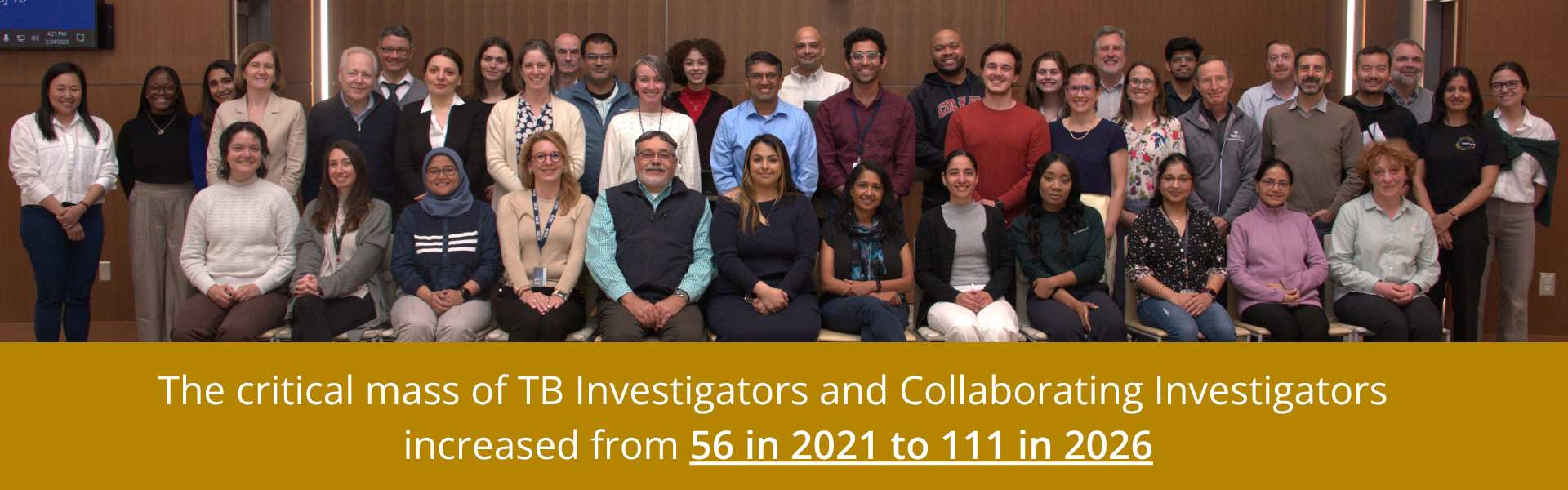 Increase in TB Investigators